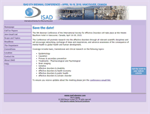 Tablet Screenshot of isad.elsevier.com