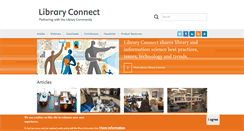 Desktop Screenshot of libraryconnect.elsevier.com