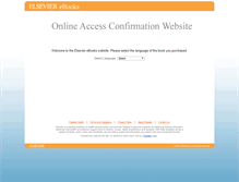 Tablet Screenshot of ebooks.elsevier.com