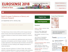 Tablet Screenshot of eurosense.elsevier.com