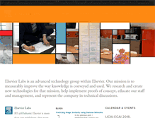 Tablet Screenshot of labs.elsevier.com